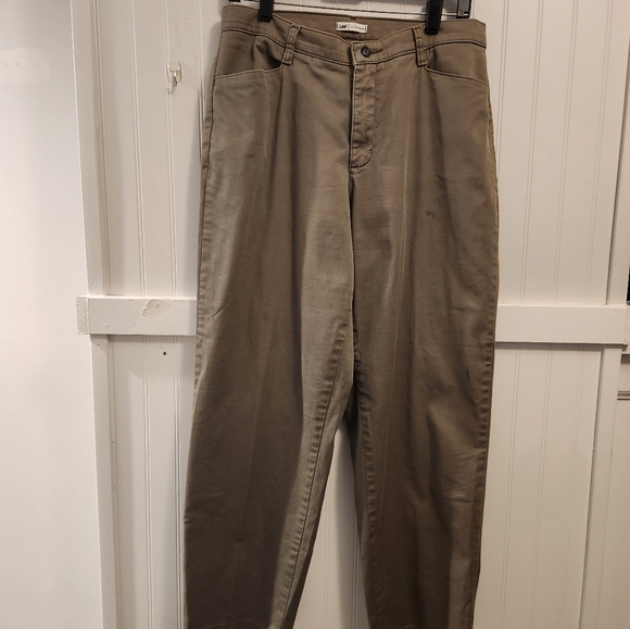 Lee Khaki Trousers Size 12 Short - Picture 1 of 4